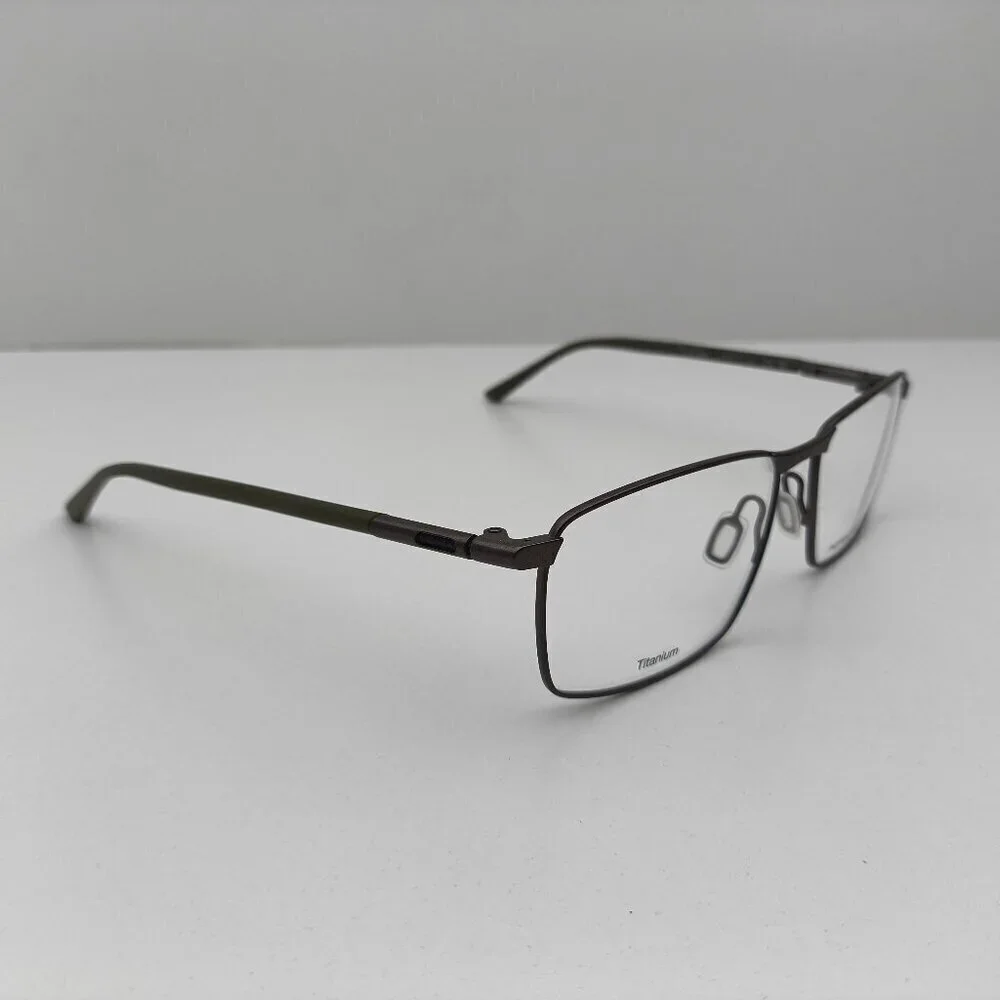 🕶️Made in Italy! Porsche Design P8766 Dark Gray Eyeglasses 58/16 145 /EUM129🕶️